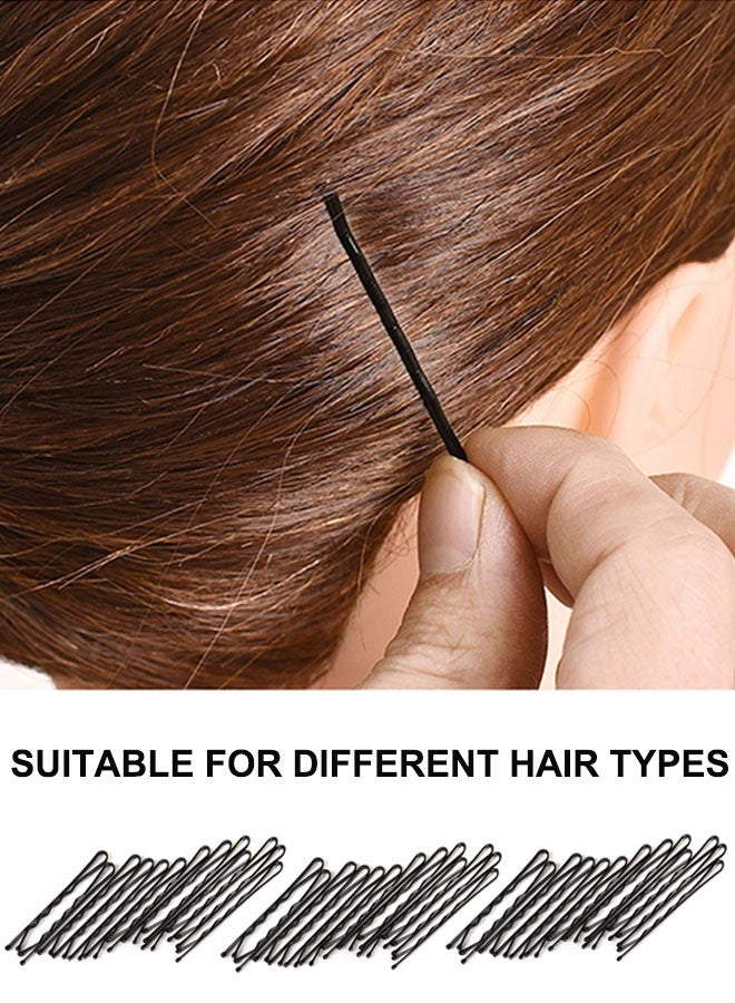 HOOTO 200 PCS Black Hair Clips for Women ，No-Slip Barrettes & Hair Pins ，Strong Hold Hair Accessories for Thick, Fine, or Curly Hair - Image 4